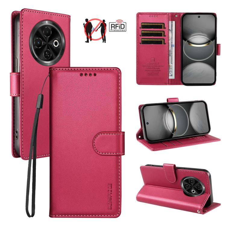 BETOPNICE Pearlescent RFID Vegan Leather Phone Case with Strap, For Tecno Spark 40 5G / Go 5G 2025, For Tecno Spark 40C, For Tecno Spark Go 1 / Pop 9, For Tecno Spark 30C 4G, For Tecno Spark Go 2024 / Spark 20