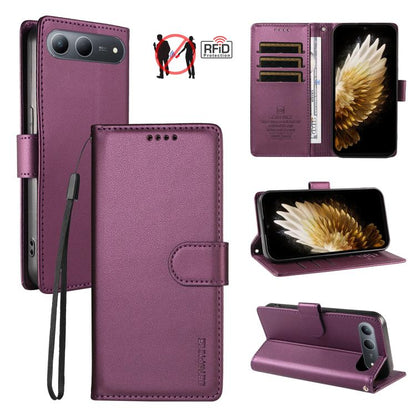 BETOPNICE Pearlescent RFID Vegan Leather Phone Case with Strap, For Tecno Spark 40 5G / Go 5G 2025, For Tecno Spark 40C, For Tecno Spark Go 1 / Pop 9, For Tecno Spark 30C 4G, For Tecno Spark Go 2024 / Spark 20
