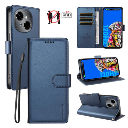 BETOPNICE Pearlescent RFID Vegan Leather Phone Case with Strap, For Tecno Spark 40 5G / Go 5G 2025, For Tecno Spark 40C, For Tecno Spark Go 1 / Pop 9, For Tecno Spark 30C 4G, For Tecno Spark Go 2024 / Spark 20
