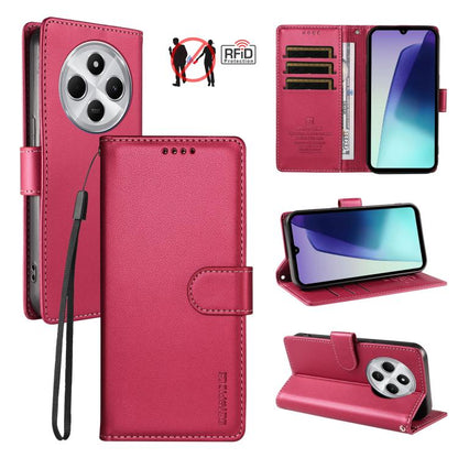 BETOPNICE Pearlescent RFID Vegan Leather Phone Case with Strap, For Redmi A5 4G 173.3mm, For Redmi Note 14S 4G / Note 13 Pro 4G, For Redmi K80 / K80 Pro / Poco F7 Pro 5G, For Redmi 14C / 14R / Poco M7 5G, For Redmi Note 14 4G 164.84mm                  ...
