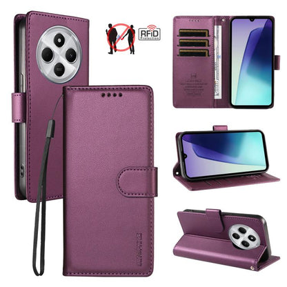 BETOPNICE Pearlescent RFID Vegan Leather Phone Case with Strap, For Redmi A5 4G 173.3mm, For Redmi Note 14S 4G / Note 13 Pro 4G, For Redmi K80 / K80 Pro / Poco F7 Pro 5G, For Redmi 14C / 14R / Poco M7 5G, For Redmi Note 14 4G 164.84mm                  ...