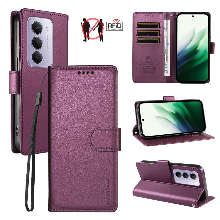 BETOPNICE Pearlescent RFID Vegan Leather Phone Case with Strap, For Redmi A7 4G / A5 4G 171.7mm / Poco C71, For Redmi A7 Pro 4G / 5G 171mm / Poco C85x 5G, For Redmi 15a 5G, For Redmi Turbo 5 Max 5G / Poco X8 Pro Max 5G                                  ...