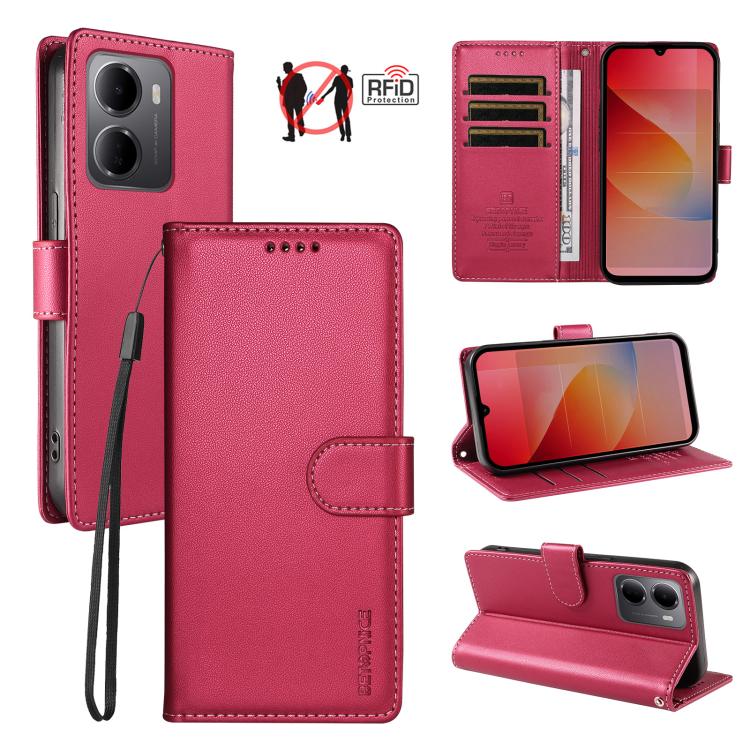 BETOPNICE Pearlescent RFID Vegan Leather Phone Case with Strap, For Redmi A7 4G / A5 4G 171.7mm / Poco C71, For Redmi A7 Pro 4G / 5G 171mm / Poco C85x 5G, For Redmi 15a 5G, For Redmi Turbo 5 Max 5G / Poco X8 Pro Max 5G                                  ...