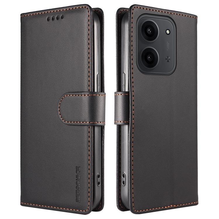 BETOPNICE Pearlescent RFID Vegan Leather Phone Case with Strap, For Redmi 15C 5G / 4G Global 171mm / Poco C85 4G, For Redmi K70 Ultra, For Redmi K80 Ultra, For Redmi Turbo 4 Pro / Poco F7, For Redmi 13 4G / Note 13R 5G / Poco M6 4G                     ...