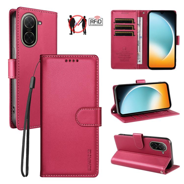 BETOPNICE Pearlescent RFID Vegan Leather Phone Case with Strap, For Redmi A7 4G / A5 4G 171.7mm / Poco C71, For Redmi A7 Pro 4G / 5G 171mm / Poco C85x 5G, For Redmi 15a 5G, For Redmi Turbo 5 Max 5G / Poco X8 Pro Max 5G                                  ...