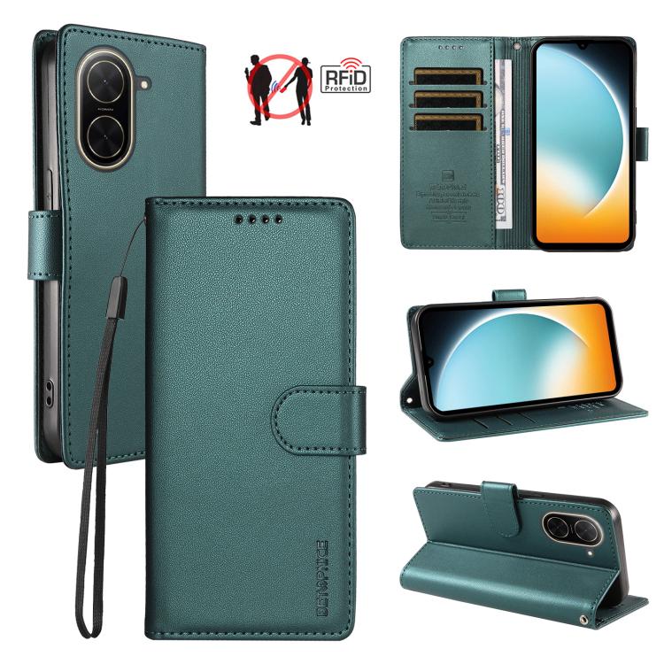 BETOPNICE Pearlescent RFID Vegan Leather Phone Case with Strap, For Redmi A7 4G / A5 4G 171.7mm / Poco C71, For Redmi A7 Pro 4G / 5G 171mm / Poco C85x 5G, For Redmi 15a 5G, For Redmi Turbo 5 Max 5G / Poco X8 Pro Max 5G                                  ...