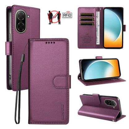 BETOPNICE Pearlescent RFID Vegan Leather Phone Case with Strap, For Redmi A7 4G / A5 4G 171.7mm / Poco C71, For Redmi A7 Pro 4G / 5G 171mm / Poco C85x 5G, For Redmi 15a 5G, For Redmi Turbo 5 Max 5G / Poco X8 Pro Max 5G                                  ...