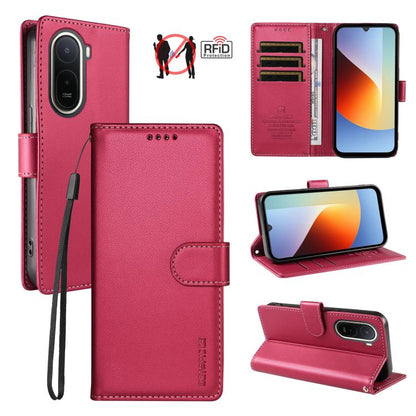 BETOPNICE Pearlescent RFID Vegan Leather Phone Case with Strap, For Redmi A7 4G / A5 4G 171.7mm / Poco C71, For Redmi A7 Pro 4G / 5G 171mm / Poco C85x 5G, For Redmi 15a 5G, For Redmi Turbo 5 Max 5G / Poco X8 Pro Max 5G                                  ...