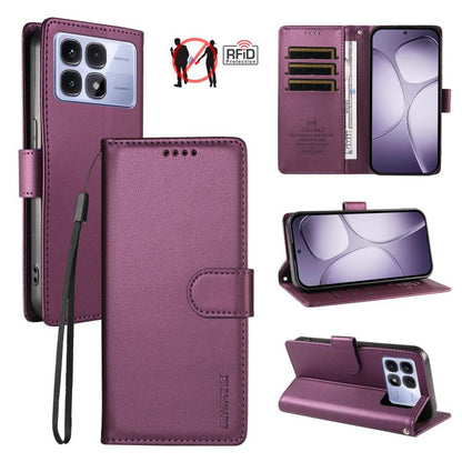BETOPNICE Pearlescent RFID Vegan Leather Phone Case with Strap, For Redmi A7 4G / A5 4G 171.7mm / Poco C71, For Redmi A7 Pro 4G / 5G 171mm / Poco C85x 5G, For Redmi 15a 5G, For Redmi Turbo 5 Max 5G / Poco X8 Pro Max 5G                                  ...