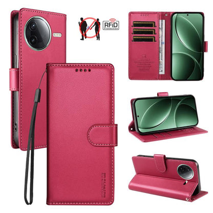 BETOPNICE Pearlescent RFID Vegan Leather Phone Case with Strap, For Redmi A5 4G 173.3mm, For Redmi Note 14S 4G / Note 13 Pro 4G, For Redmi K80 / K80 Pro / Poco F7 Pro 5G, For Redmi 14C / 14R / Poco M7 5G, For Redmi Note 14 4G 164.84mm                  ...