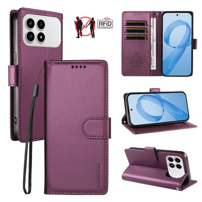 BETOPNICE Pearlescent RFID Vegan Leather Phone Case with Strap, For Redmi A7 4G / A5 4G 171.7mm / Poco C71, For Redmi A7 Pro 4G / 5G 171mm / Poco C85x 5G, For Redmi 15a 5G, For Redmi Turbo 5 Max 5G / Poco X8 Pro Max 5G                                  ...