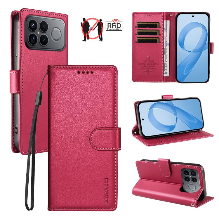 BETOPNICE Pearlescent RFID Vegan Leather Phone Case with Strap, For Redmi A7 4G / A5 4G 171.7mm / Poco C71, For Redmi A7 Pro 4G / 5G 171mm / Poco C85x 5G, For Redmi 15a 5G, For Redmi Turbo 5 Max 5G / Poco X8 Pro Max 5G                                  ...