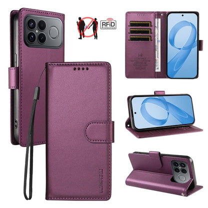 BETOPNICE Pearlescent RFID Vegan Leather Phone Case with Strap, For Redmi A7 4G / A5 4G 171.7mm / Poco C71, For Redmi A7 Pro 4G / 5G 171mm / Poco C85x 5G, For Redmi 15a 5G, For Redmi Turbo 5 Max 5G / Poco X8 Pro Max 5G                                  ...