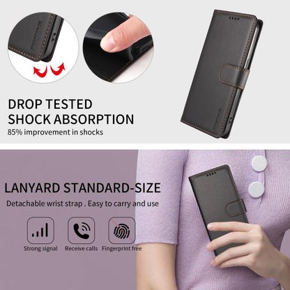 BETOPNICE Pearlescent RFID Vegan Leather Phone Case with Strap, For Redmi Note 13 Pro+ 5G, For Redmi 12 / Note 12R / Poco M6 Pro 5G, For Redmi Note 12 Turbo / Poco F5, For Redmi 11A 4G / Poco C55