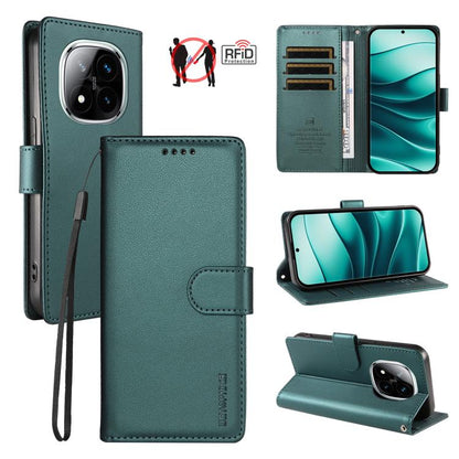 BETOPNICE Pearlescent RFID Vegan Leather Phone Case with Strap, For Redmi A5 4G 173.3mm, For Redmi Note 14S 4G / Note 13 Pro 4G, For Redmi K80 / K80 Pro / Poco F7 Pro 5G, For Redmi 14C / 14R / Poco M7 5G, For Redmi Note 14 4G 164.84mm                  ...