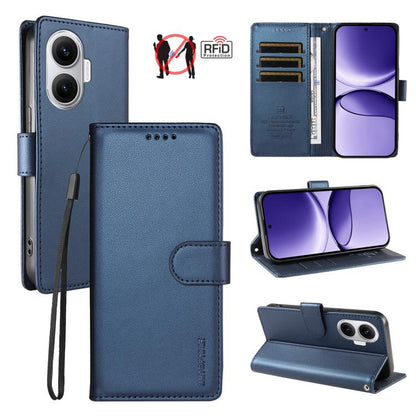 BETOPNICE Pearlescent RFID Vegan Leather Phone Case with Strap, For Redmi K80 Ultra, For Redmi Turbo 4 Pro / Poco F7, For Redmi 13 4G / Note 13R 5G / Poco M6 4G, For Redmi A5 4G 173.3mm, For Redmi Note 14S 4G / Note 13 Pro 4G                           ...