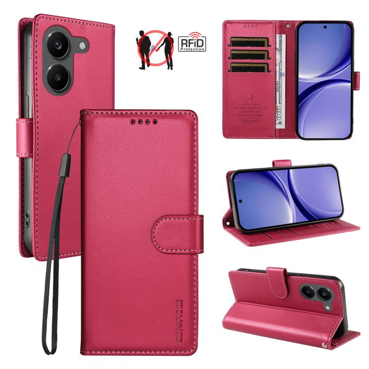 BETOPNICE Pearlescent RFID Vegan Leather Phone Case with Strap, For Redmi A7 4G / A5 4G 171.7mm / Poco C71, For Redmi A7 Pro 4G / 5G 171mm / Poco C85x 5G, For Redmi 15a 5G, For Redmi Turbo 5 Max 5G / Poco X8 Pro Max 5G                                  ...