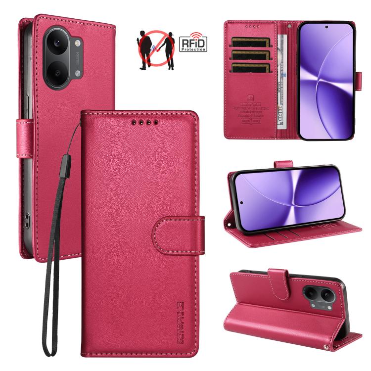 BETOPNICE Pearlescent RFID Vegan Leather Phone Case with Strap, For Redmi A7 4G / A5 4G 171.7mm / Poco C71, For Redmi A7 Pro 4G / 5G 171mm / Poco C85x 5G, For Redmi 15a 5G, For Redmi Turbo 5 Max 5G / Poco X8 Pro Max 5G                                  ...