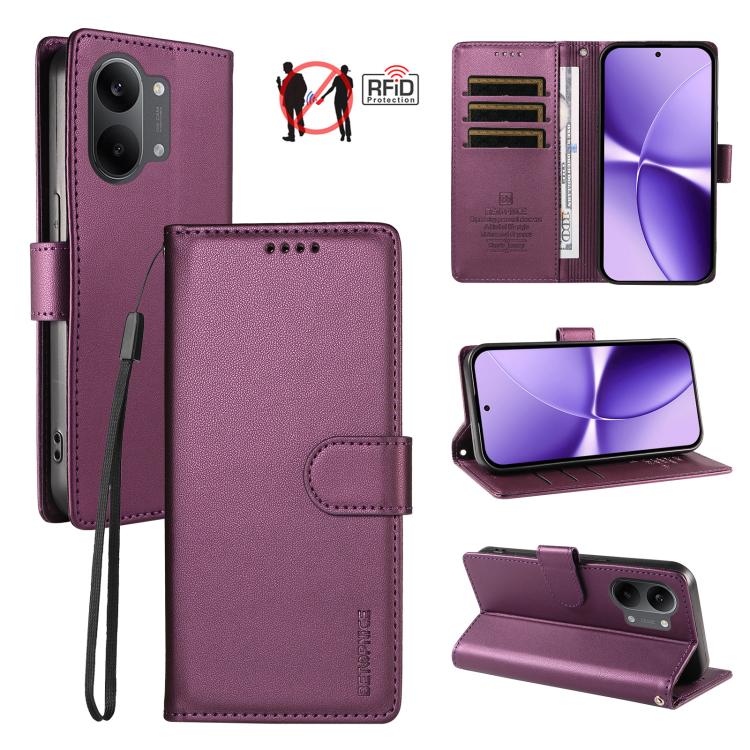 BETOPNICE Pearlescent RFID Vegan Leather Phone Case with Strap, For Redmi A7 4G / A5 4G 171.7mm / Poco C71, For Redmi A7 Pro 4G / 5G 171mm / Poco C85x 5G, For Redmi 15a 5G, For Redmi Turbo 5 Max 5G / Poco X8 Pro Max 5G                                  ...