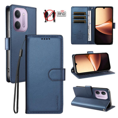 BETOPNICE Pearlescent RFID Vegan Leather Phone Case with Strap, For Redmi Note 17 5G / 4G Global 169.7mm, For Redmi 17C 5G, For Redmi Note 17 Pro+ 5G Global 163.4mm, For Redmi 17 5G / 4G Global 170mm, For Redmi A7 4G / A5 4G 171.7mm / Poco C71         ...