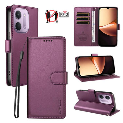 BETOPNICE Pearlescent RFID Vegan Leather Phone Case with Strap, For Redmi Note 17 5G / 4G Global 169.7mm, For Redmi 17C 5G, For Redmi Note 17 Pro+ 5G Global 163.4mm, For Redmi 17 5G / 4G Global 170mm, For Redmi A7 4G / A5 4G 171.7mm / Poco C71         ...