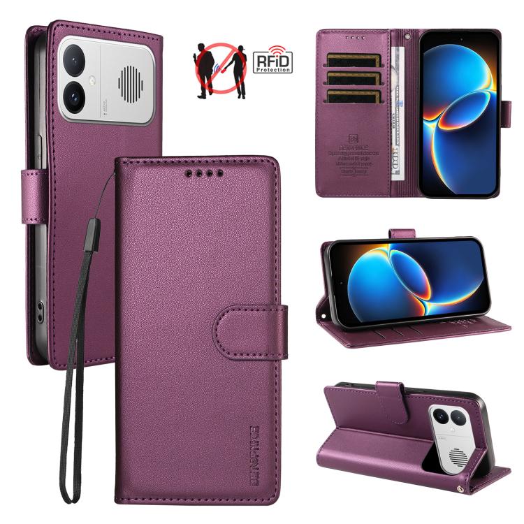 BETOPNICE Pearlescent RFID Vegan Leather Phone Case with Strap, For Redmi Note 17 5G / 4G Global 169.7mm, For Redmi 17C 5G, For Redmi Note 17 Pro+ 5G Global 163.4mm, For Redmi 17 5G / 4G Global 170mm, For Redmi A7 4G / A5 4G 171.7mm / Poco C71         ...