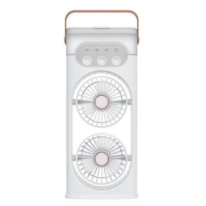 SL617 Dual-Head Humidifier Spray Cooling Fan