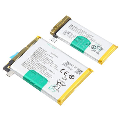 For vivo X Flip V2256A 3173mAh 1181mAh B-W9 + B-X0 Battery Set, For vivo X Flip V2256A 3173mAh 1181mAh B-W9 + B-X0