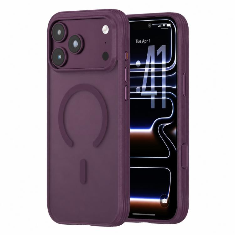 Textured Non-slip Shockproof Magnetic Phone Case, For iPhone 18 Pro, For iPhone 18 Pro Max, For iPhone 17 Pro Max, For iPhone 17 Pro