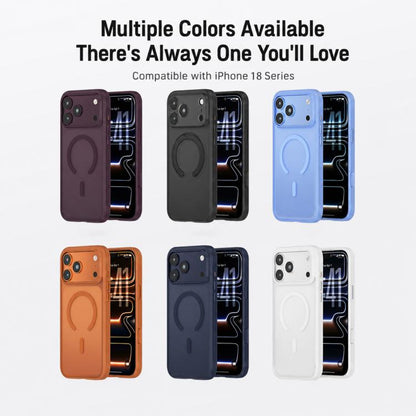Textured Non-slip Shockproof Magnetic Phone Case, For iPhone 18 Pro, For iPhone 18 Pro Max, For iPhone 17 Pro Max, For iPhone 17 Pro