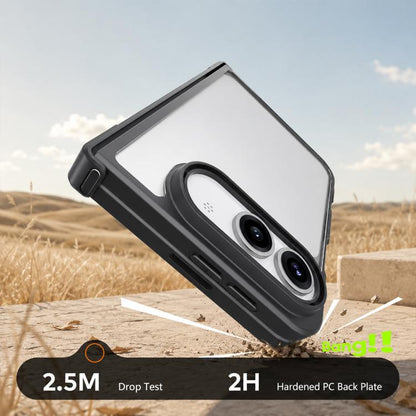 Armor Big Pore PC Hybrid TPU Phone Case, For iPhone Fold