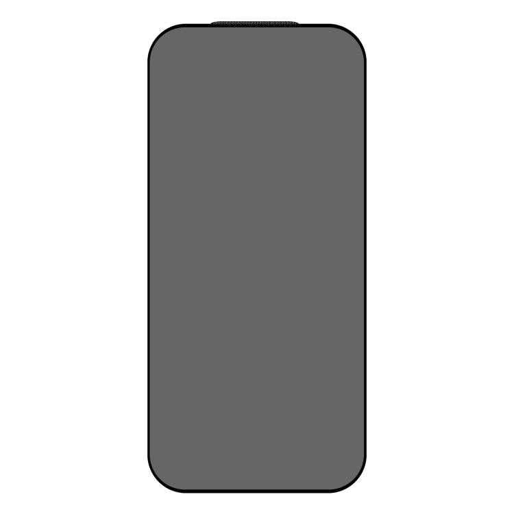 Dustproof 28-Degree Matte Privacy Tempered Glass Film, For iPhone 18 / 18 Pro, For iPhone 18 Pro Max
