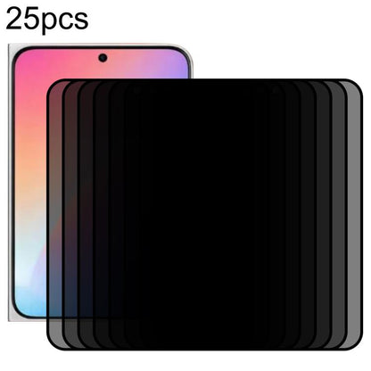 25pcs Dustproof 28-Degree Matte Privacy Tempered Glass Film, For iPhone Fold Outer Screen, For iPhone 18 / 18 Pro, For iPhone 18 Pro Max