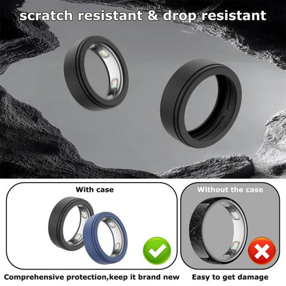 xDfind For Oura Ring5 Smart Ring Silicone Cover, S, M