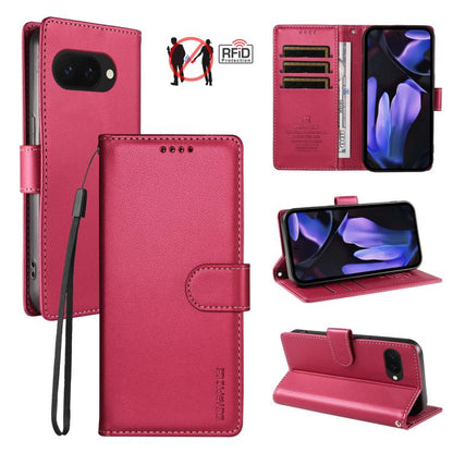 BETOPNICE Pearlescent RFID Vegan Leather Phone Case with Strap, For Google Pixel 11 Pro XL / 10 Pro XL, For Google Pixel 11 / 11 Pro / 10 / 10 Pro, For Google Pixel 10a, For Google Pixel 9a