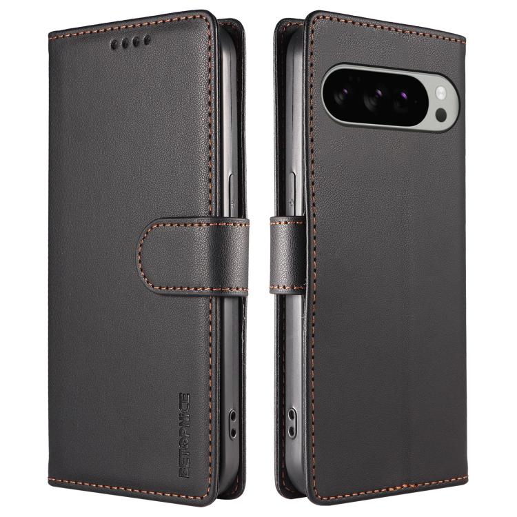BETOPNICE Pearlescent RFID Vegan Leather Phone Case with Strap, For Google Pixel 11 Pro XL / 10 Pro XL, For Google Pixel 11 / 11 Pro / 10 / 10 Pro, For Google Pixel 10a, For Google Pixel 9a