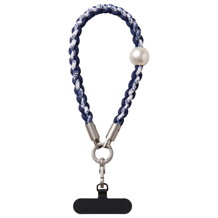 Braided Twist-Style Wrist Strap Phone Lanyard with Tether Pad for Women Girls