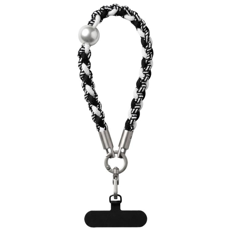 Braided Twist-Style Wrist Strap Phone Lanyard with Tether Pad for Women Girls