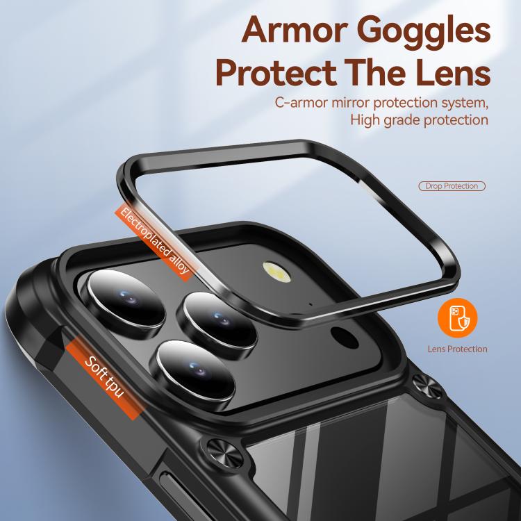 TPU + PC Lens Protection Phone Case, For iPhone 18 Pro, For iPhone 18 Pro Max