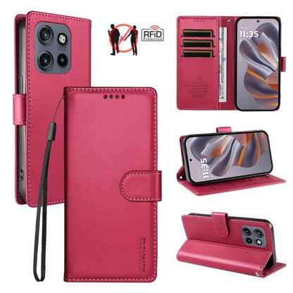 BETOPNICE Pearlescent RFID Vegan Leather Phone Case with Strap, For Motorola Edge 70 5G / Moto X70 Air 5G, For Motorola Moto Edge 5G 2026, For Motorola Moto G47 5G / G37 / G37 Power 5G, For Motorola Edge 70 Pro 5G                                       ...
