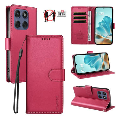 BETOPNICE Pearlescent RFID Vegan Leather Phone Case with Strap, For Motorola Edge 70 5G / Moto X70 Air 5G, For Motorola Moto Edge 5G 2026, For Motorola Moto G47 5G / G37 / G37 Power 5G, For Motorola Edge 70 Pro 5G                                       ...