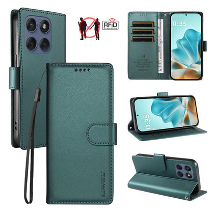 BETOPNICE Pearlescent RFID Vegan Leather Phone Case with Strap, For Motorola Edge 70 5G / Moto X70 Air 5G, For Motorola Moto Edge 5G 2026, For Motorola Moto G47 5G / G37 / G37 Power 5G, For Motorola Edge 70 Pro 5G                                       ...