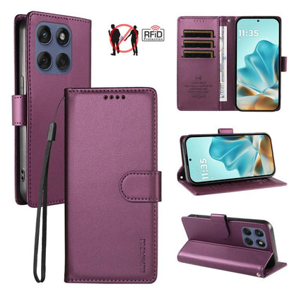BETOPNICE Pearlescent RFID Vegan Leather Phone Case with Strap, For Motorola Edge 70 5G / Moto X70 Air 5G, For Motorola Moto Edge 5G 2026, For Motorola Moto G47 5G / G37 / G37 Power 5G, For Motorola Edge 70 Pro 5G                                       ...