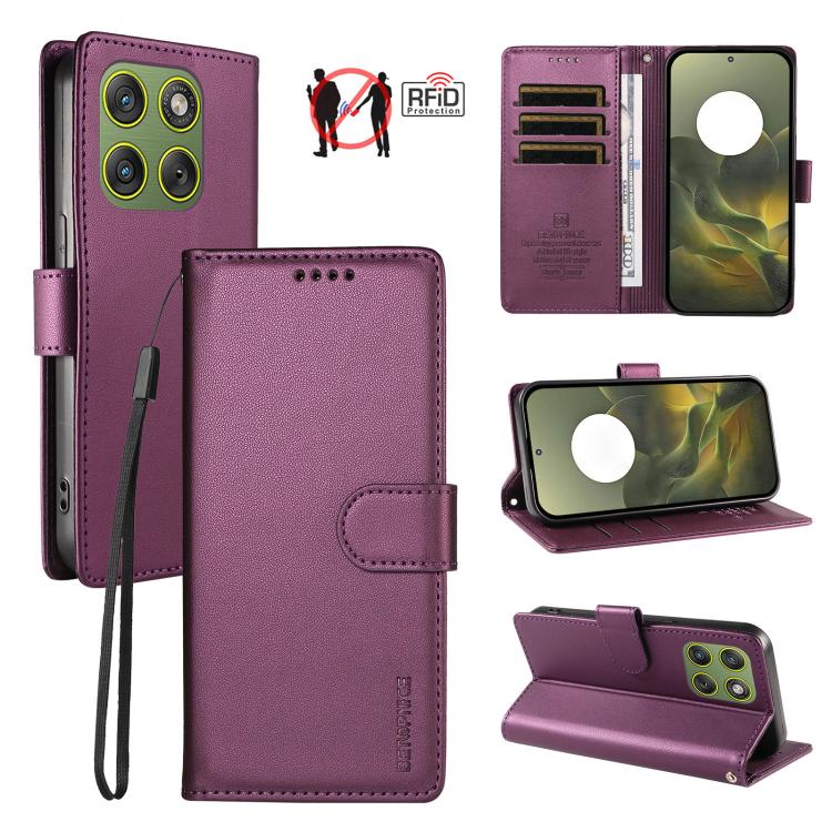BETOPNICE Pearlescent RFID Vegan Leather Phone Case with Strap, For Motorola Edge 70 5G / Moto X70 Air 5G, For Motorola Moto Edge 5G 2026, For Motorola Moto G47 5G / G37 / G37 Power 5G, For Motorola Edge 70 Pro 5G                                       ...