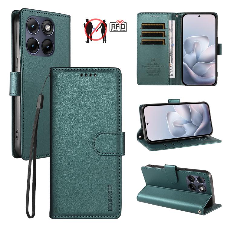 BETOPNICE Pearlescent RFID Vegan Leather Phone Case with Strap, For Motorola Edge 70 5G / Moto X70 Air 5G, For Motorola Moto Edge 5G 2026, For Motorola Moto G47 5G / G37 / G37 Power 5G, For Motorola Edge 70 Pro 5G                                       ...