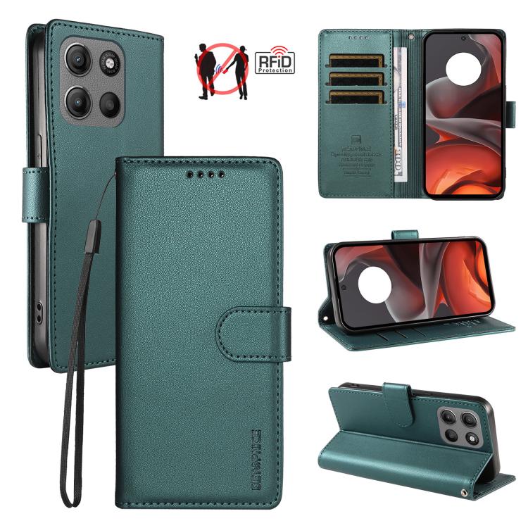 BETOPNICE Pearlescent RFID Vegan Leather Phone Case with Strap, For Motorola Edge 70 5G / Moto X70 Air 5G, For Motorola Moto Edge 5G 2026, For Motorola Moto G47 5G / G37 / G37 Power 5G, For Motorola Edge 70 Pro 5G                                       ...