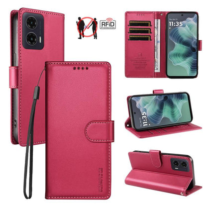 BETOPNICE Pearlescent RFID Vegan Leather Phone Case with Strap, For Motorola Edge 70 5G / Moto X70 Air 5G, For Motorola Moto Edge 5G 2026, For Motorola Moto G47 5G / G37 / G37 Power 5G, For Motorola Edge 70 Pro 5G                                       ...