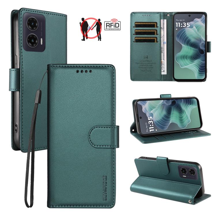 BETOPNICE Pearlescent RFID Vegan Leather Phone Case with Strap, For Motorola Edge 70 5G / Moto X70 Air 5G, For Motorola Moto Edge 5G 2026, For Motorola Moto G47 5G / G37 / G37 Power 5G, For Motorola Edge 70 Pro 5G                                       ...