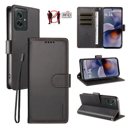 BETOPNICE Pearlescent RFID Vegan Leather Phone Case with Strap, For Motorola Edge 70 5G / Moto X70 Air 5G, For Motorola Moto Edge 5G 2026, For Motorola Moto G47 5G / G37 / G37 Power 5G, For Motorola Edge 70 Pro 5G                                       ...