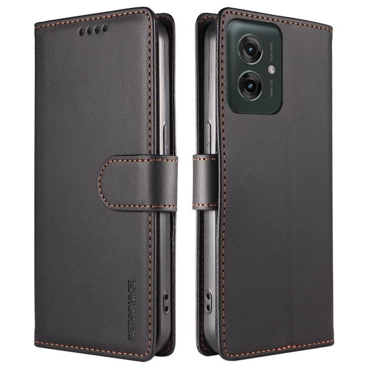 BETOPNICE Pearlescent RFID Vegan Leather Phone Case with Strap, For Motorola Moto G55, For Motorola Moto G85 / S50 Neo, For Motorola Moto G04 / G04s / G24 / E14, For Motorola Edge 50 Ultra / Moto X50 Ultra